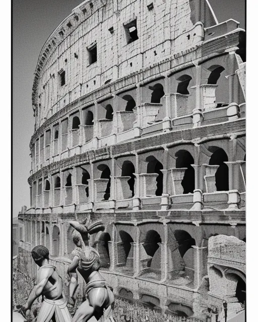 Rome wasn't built a day. - Free AI Photo Generator - starryai
