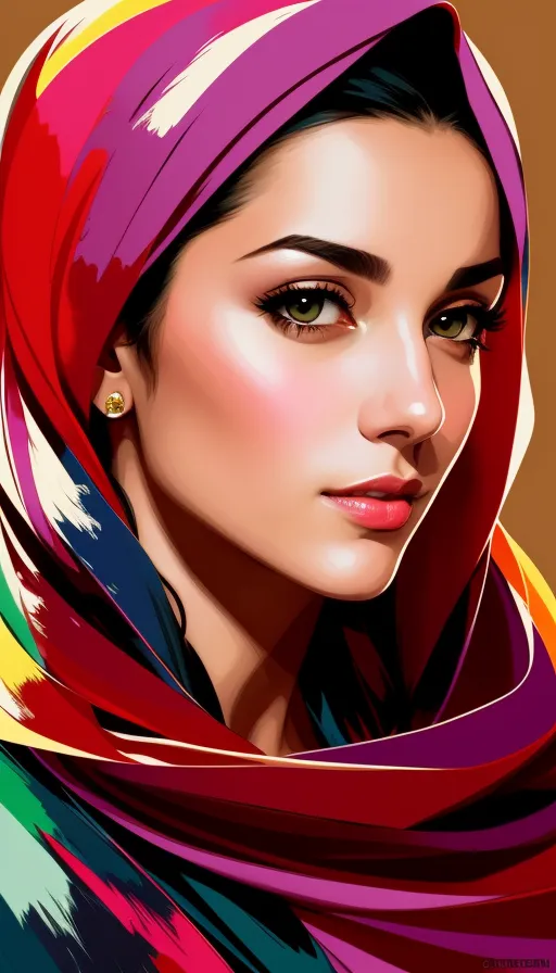 Hijab - AI Photo Generator - starryai