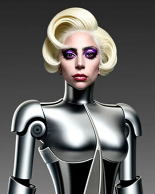 Android Lady Gaga - Free AI Photo Generator - starryai