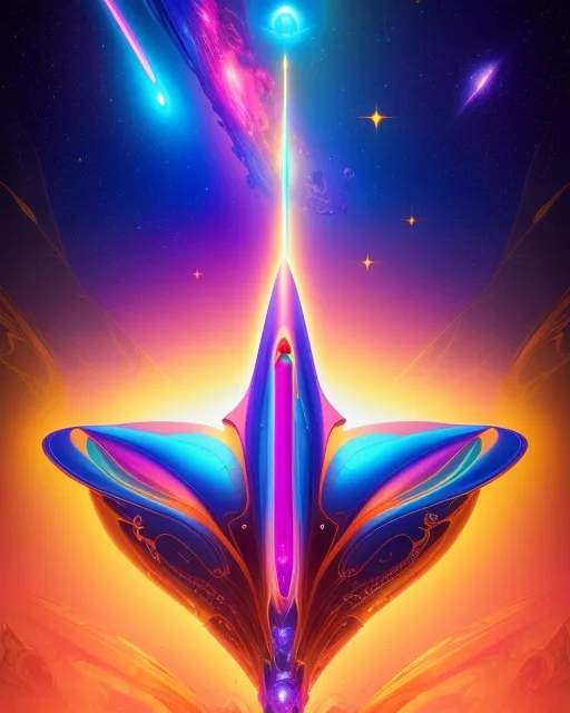 , beautiful, colorful, cosmic, - Free AI Photo Generator - starryai