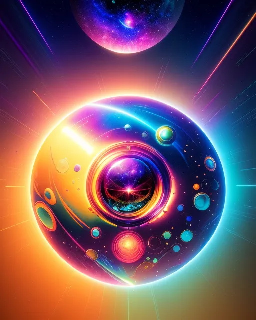 , beautiful, colorful, cosmic, - Free AI Photo Generator - starryai