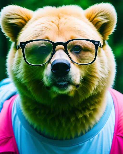 Would A Bear Wear Glasses?