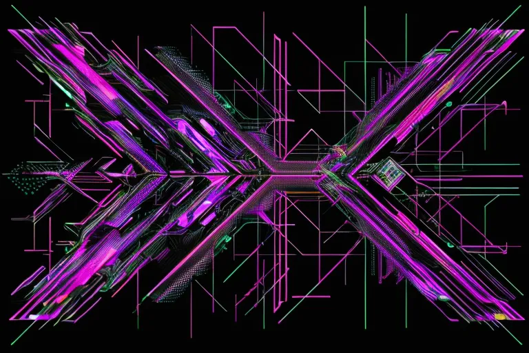 Cyberpunk generative art