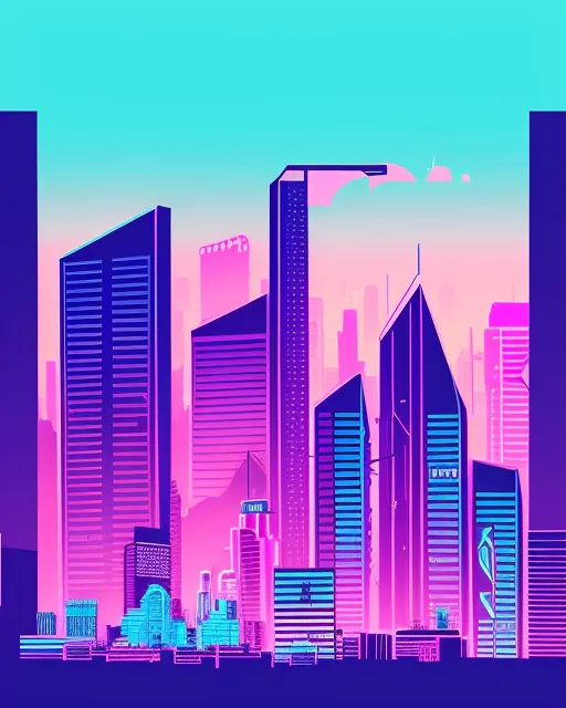 , beautiful synthwave city painting,  digital illustration,  extreme detail,  digital art,  4k,  ultra hd