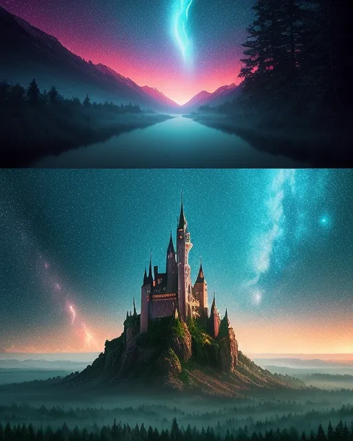 Magical land of stars