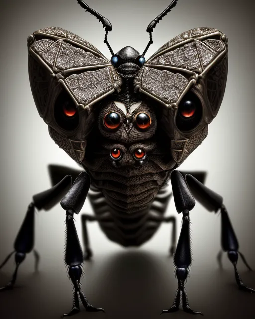 anthropomorphic lifeform, half - Free AI Photo Generator - starryai