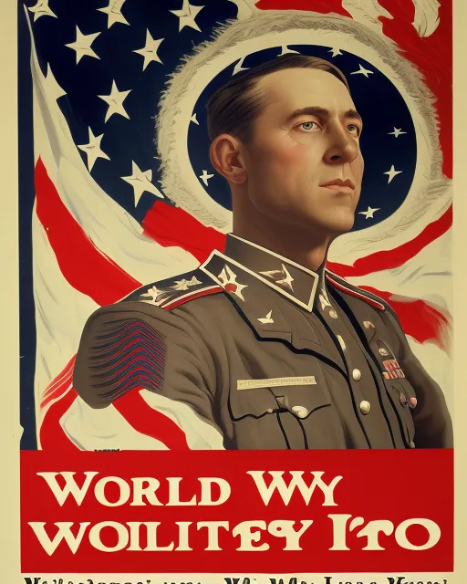 World War One American Poster