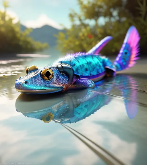 High Definition Creature A high detail high definition - Free AI Photo Generator - starryai