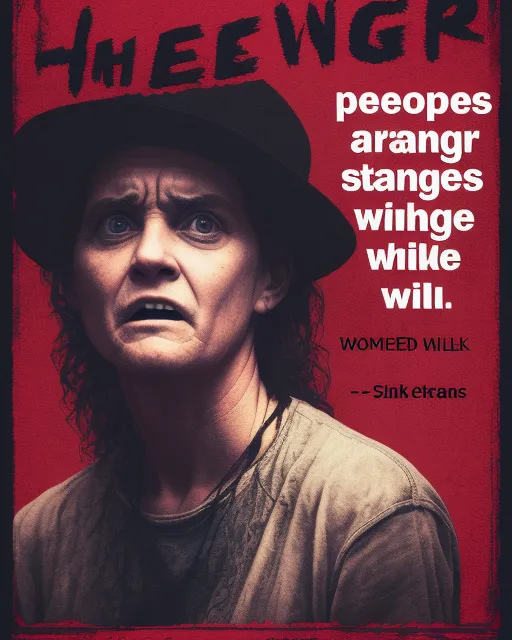 People are strangeWhen you're a strangerFaces look uglyWhen you're aloneWomen seem wickedWhen you're unwantedStreets are unevenWhen you're down