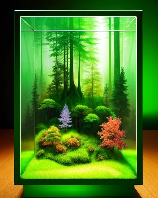Forest in a cube 