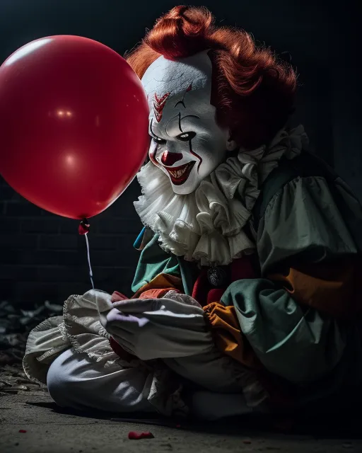 Pennywise Clown - AI Photo Generator - starryai