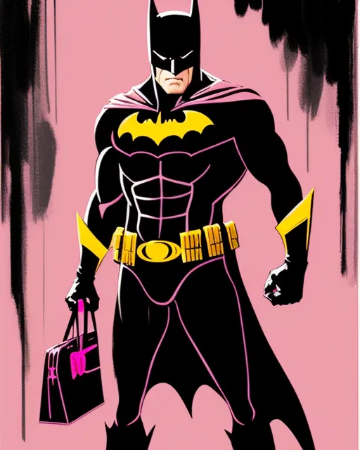 Batman going to see Barbie