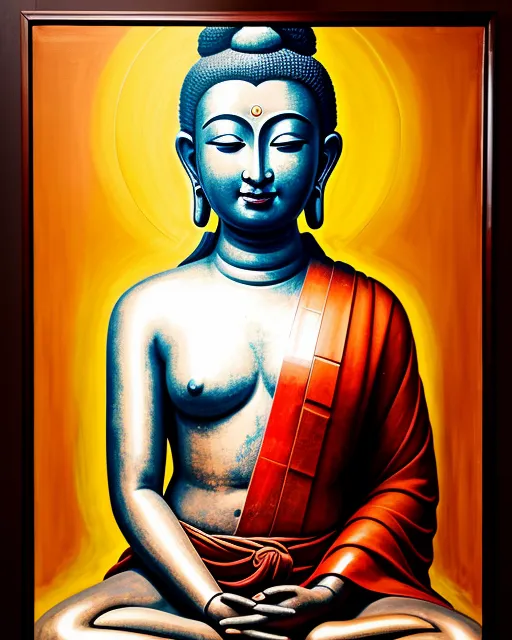 Bodhisattva, spiritual painting