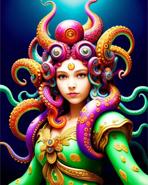 Medusa Sea 🐙 - AI Photo Generator - starryai