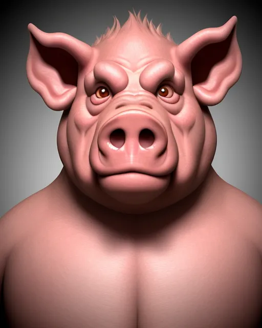 Humanoid Pig Tulk Muck