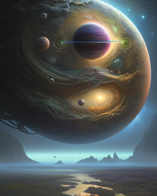 Surreal universe - Free AI Photo Generator - starryai