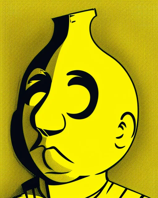 banana man, pop art