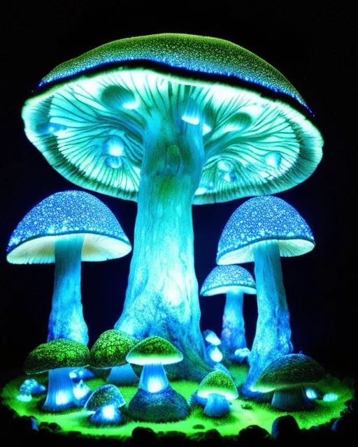 mushroom gang - Free AI Photo Generator - starryai