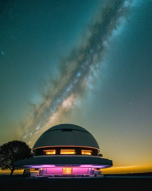 Generate image a futuristic space - Free AI Photo Generator - starryai