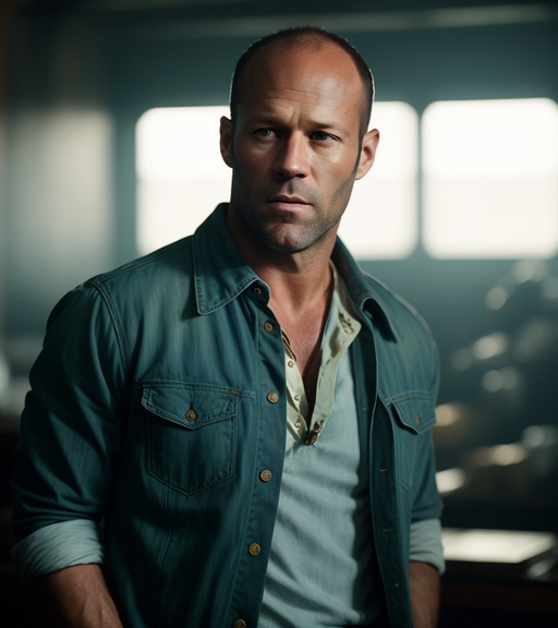 Jason Statham - AI Photo Generator - starryai