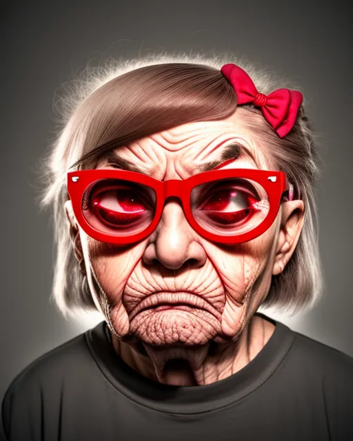 Portrait Round Plus Warning Grumpy Old Man Do Not Disturb