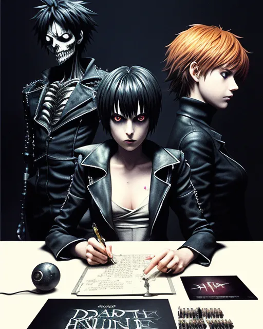 Death Note': AI artist recreates Ryuk, Light, and more characters