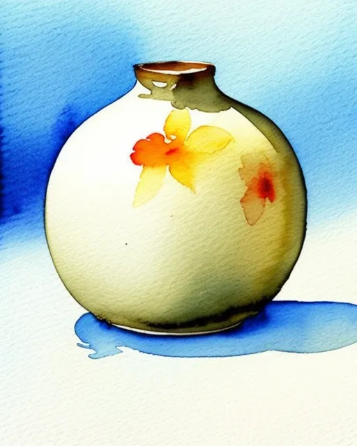 Beautiful simplicity, beautiful watercolor painting,  realistic,  detailed,  fine art,  soft watercolor