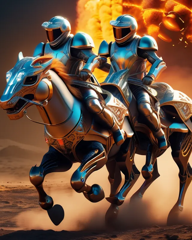 Two Battle! - Free AI Photo Generator - starryai