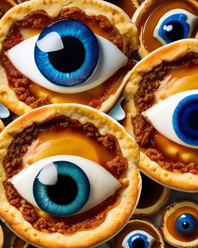 Eye pie. - AI Photo Generator - starryai