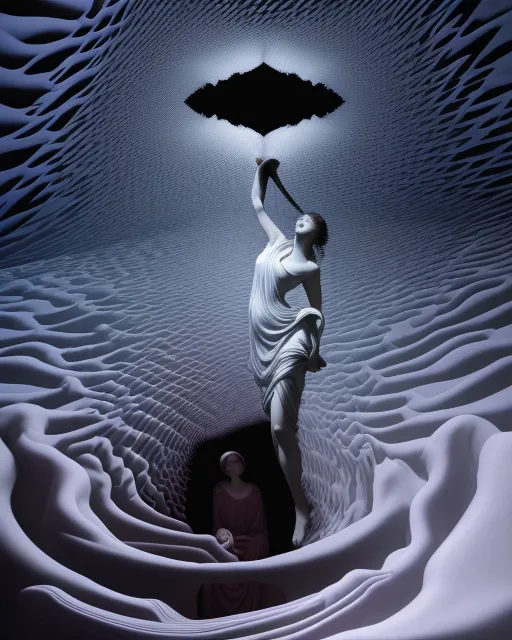 Repentious Paranormal repetitious patterns - Free AI Photo Generator - starryai