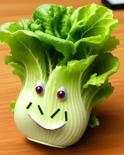 Cute lettuce