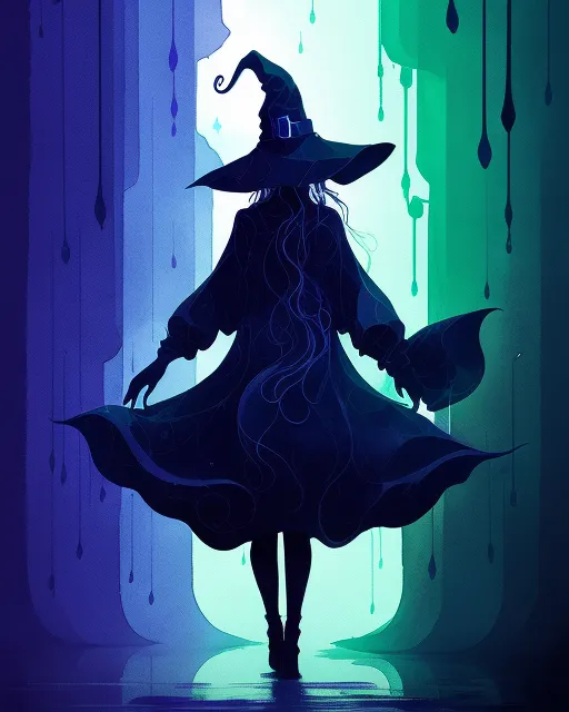 A lonely witch