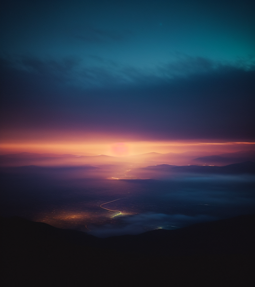 Night landscape - Free AI Photo Generator - starryai