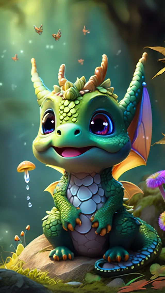 A Small Adorable Colourful Baby - Free AI Photo Generator - starryai