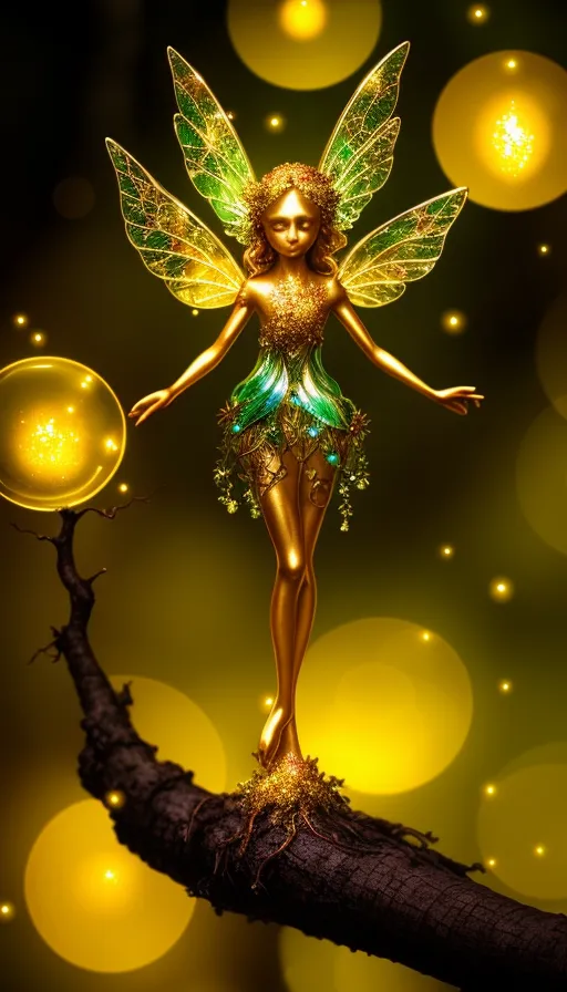 Forest Fairy - Free AI Photo Generator - starryai
