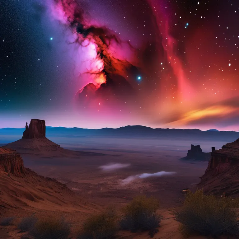 Horsehead nebula from a different - Free AI Photo Generator - starryai