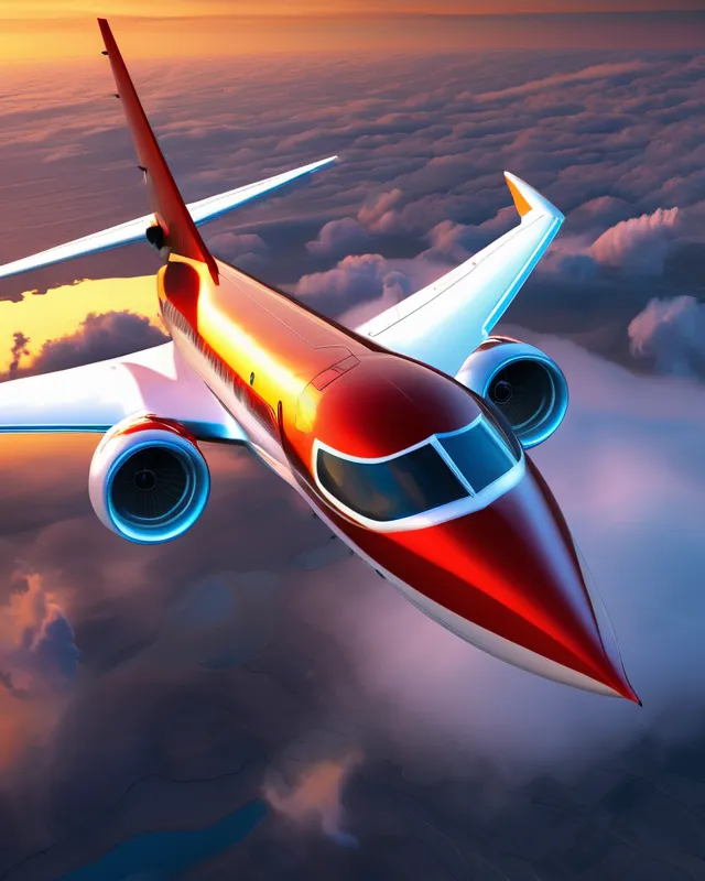 Super jet, amazing shape look, - Free AI Photo Generator - starryai
