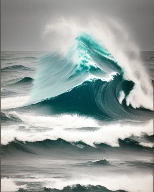 Rough seas