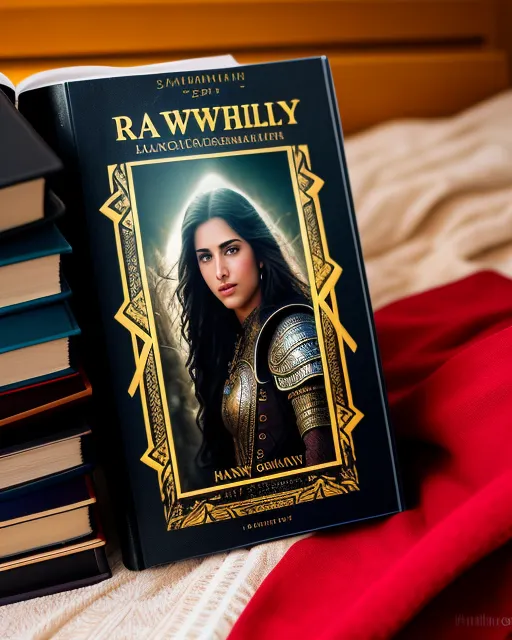 A book a fantasy cover - Free AI Photo Generator - starryai