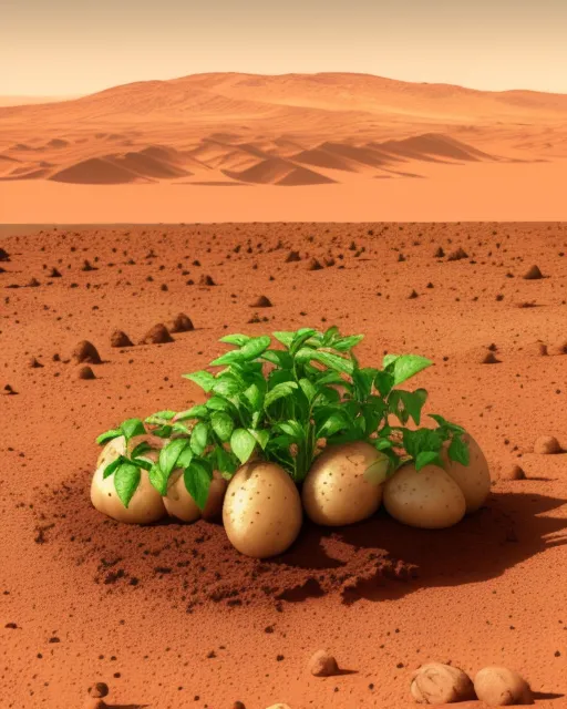 Growing potatoes 🥔 on Mars ♂ 
