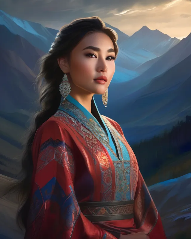 Detailed portrait beautiful young - Free AI Photo Generator - starryai