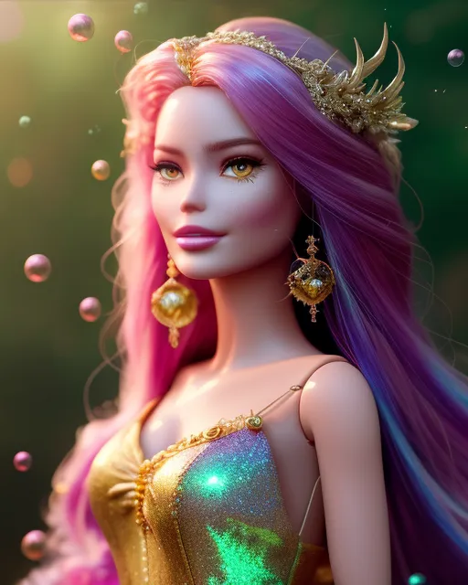 Award winning portrait Barbie - Free AI Photo Generator - starryai