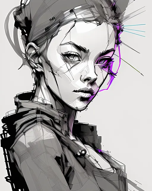 100+ AI Portrait Sketches AI Generated Images - starryai