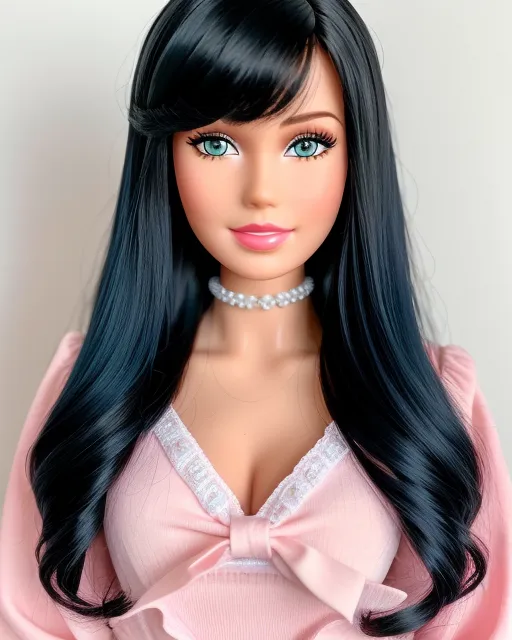 Attempts at me as a Barbie