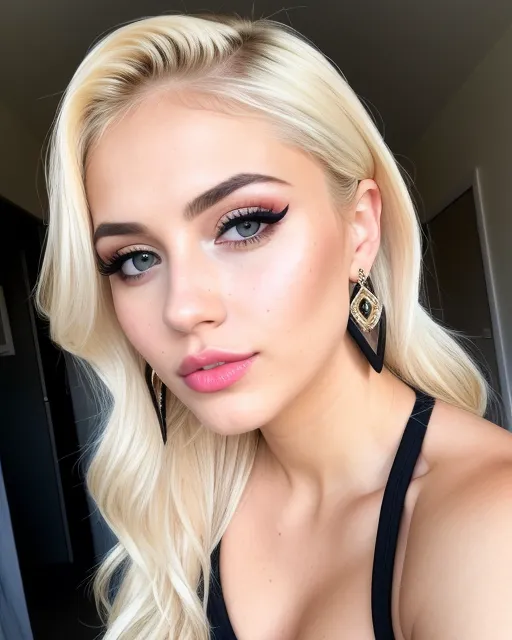 Ultra Real, Bimbo, Bimbofication, Huge - AI Photo Generator - Starryai
