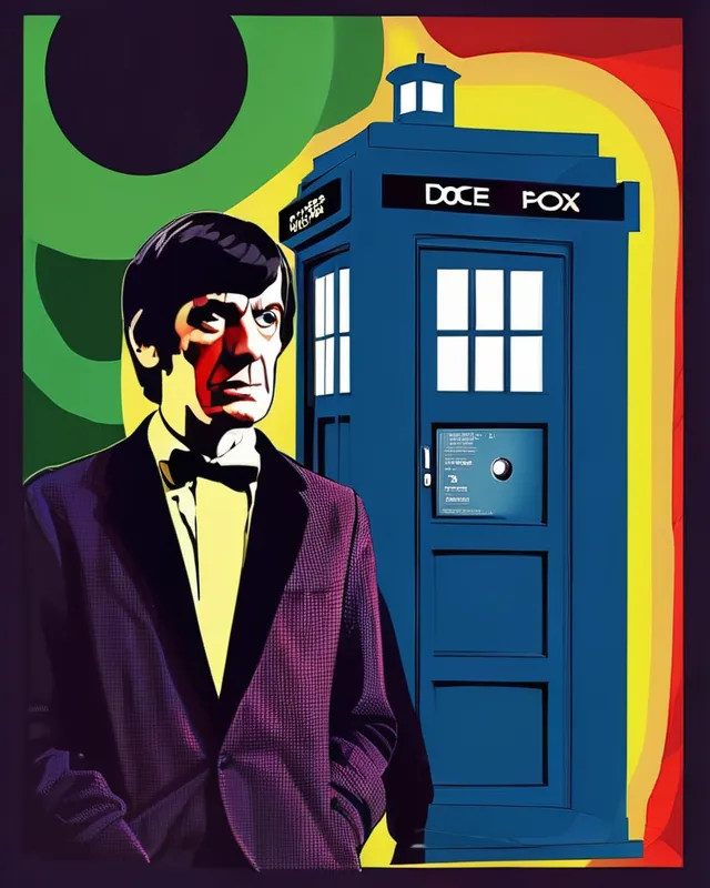 Doctor Who pop art