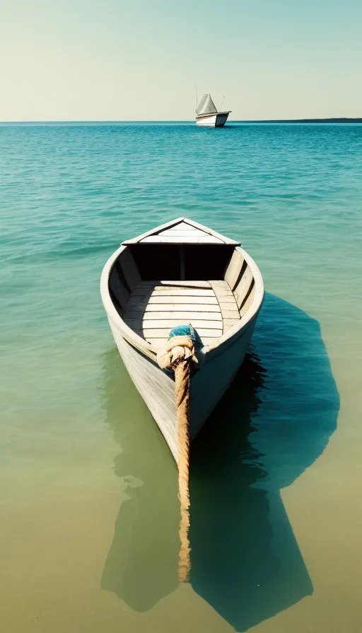 Lyra, boat on water near shore