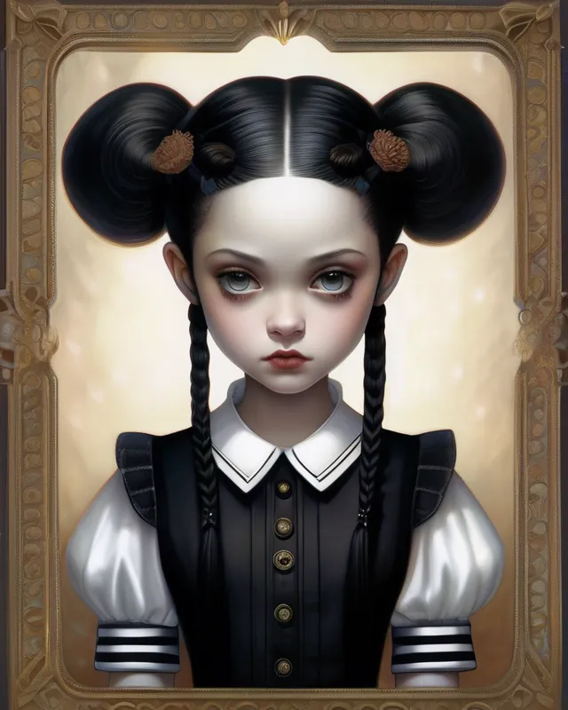 Full of Woe: Wednesday Addams Through the Ages