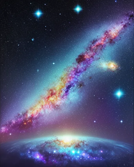 Galaxy - Free AI Photo Generator - starryai