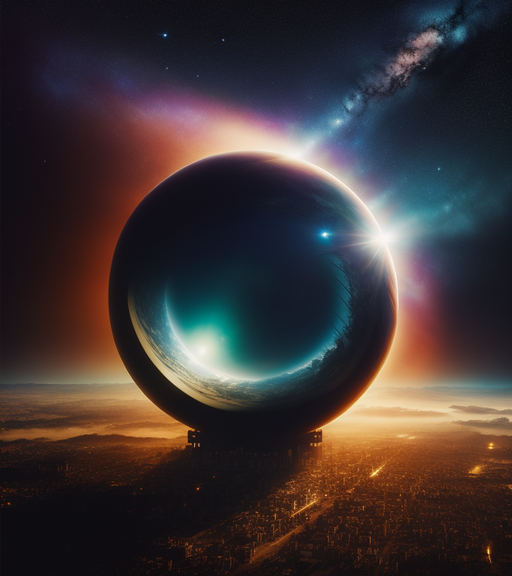 dblxp universe, wide angle cosmic - Free AI Photo Generator - starryai